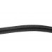 Rubber cord (ø5 mm) - colour: Black 1meter