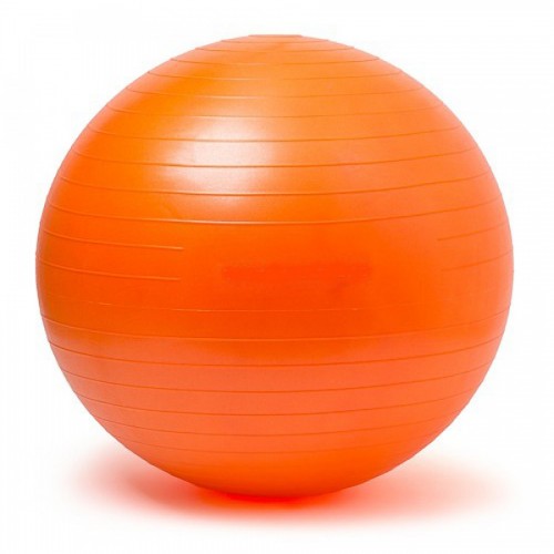 Gymnastics Ball Orange Size 65 cm