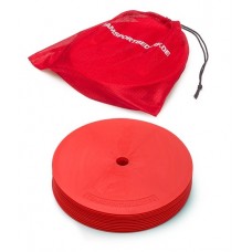 Marking discs ø 21 cm Set of 12 red