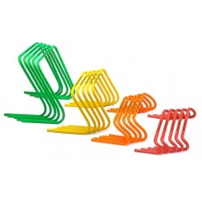 5 Mini hurdles - width 30 cm yellow
