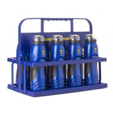 Bottle 2.0 - 750 ml (pro) set of 8 (incl. PVC bottle carrier)