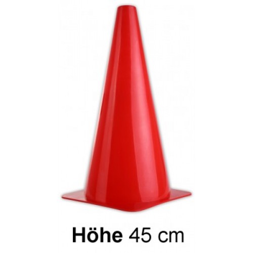 Cones in red - Height: 45 cm