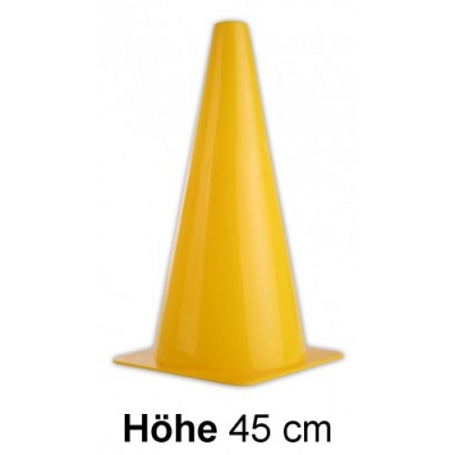 Cones in yellow - Height: 45 cm