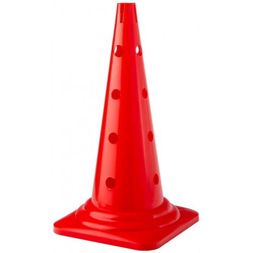   Cone with holes Height 52 cm Red