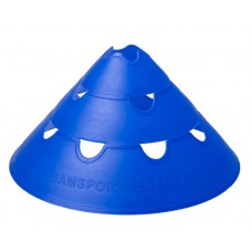     Jumbo Perforated Cones ø 30 cm single Blue