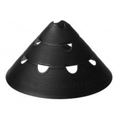     Jumbo Perforated Cones ø 30 cm single Black