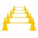Cone Hurdles Set of 5 Height 38 cm Yellow