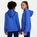 Nike CR7 Older Kids' Football Hoodie - Blue